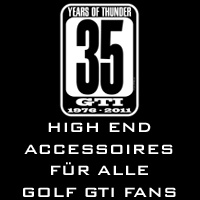 Accessoires f�r die Fans und Fahrer des Golf GTI